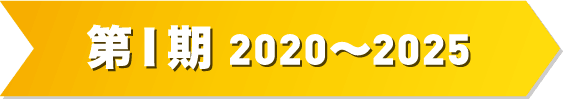 第Ⅰ期 2020～2025